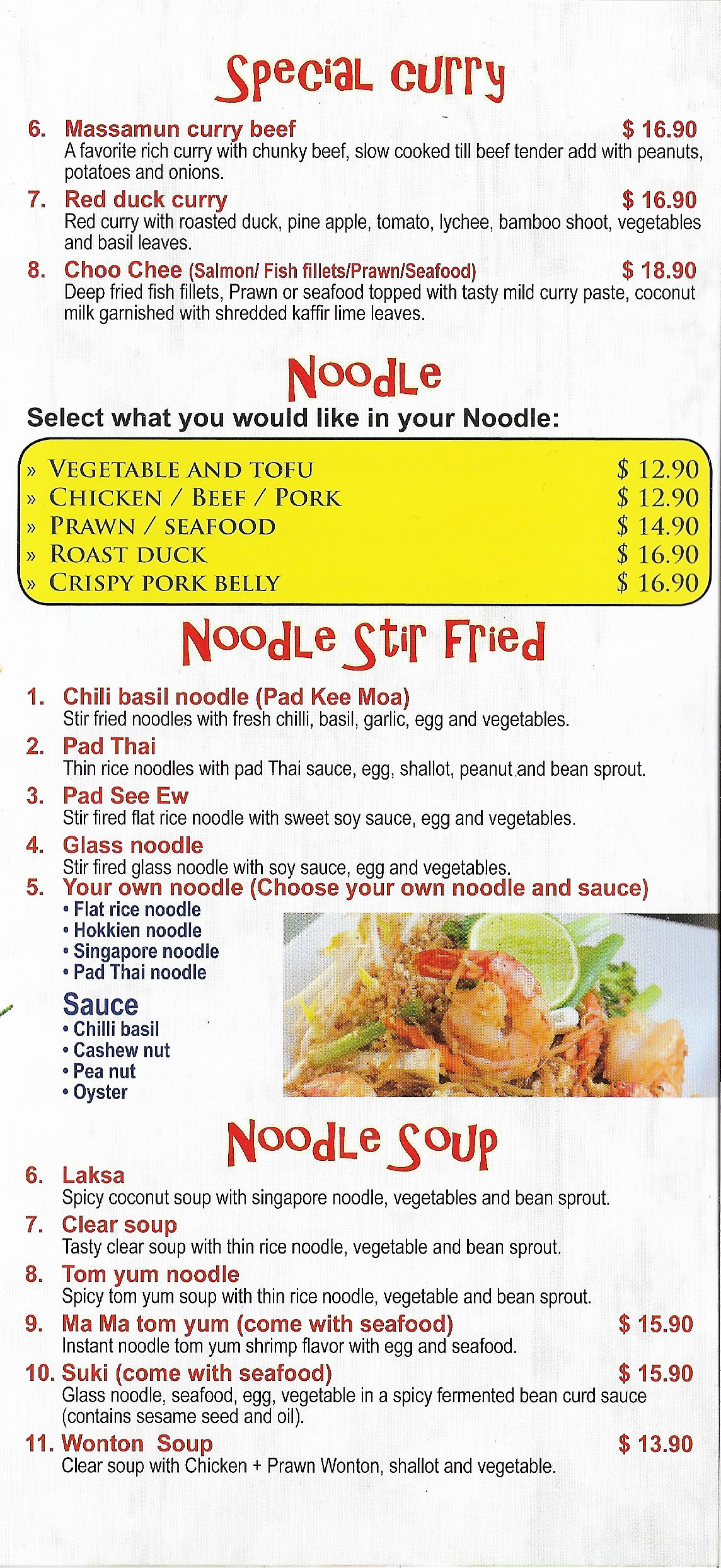 92 Chilli & Basil Thai Gosford Central Coast - NSW | OBZ Online Business Zone