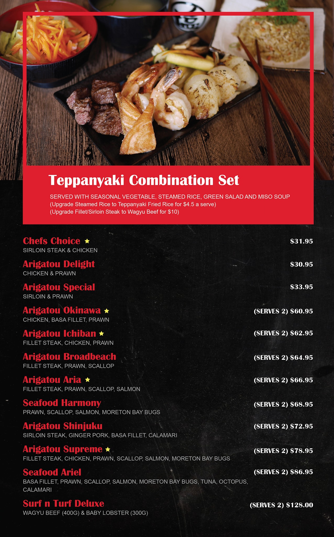 Arigatou Teppanyaki Japanese Restaurant Broadbeach Gold Coast - QLD | OBZ Online Business Zone