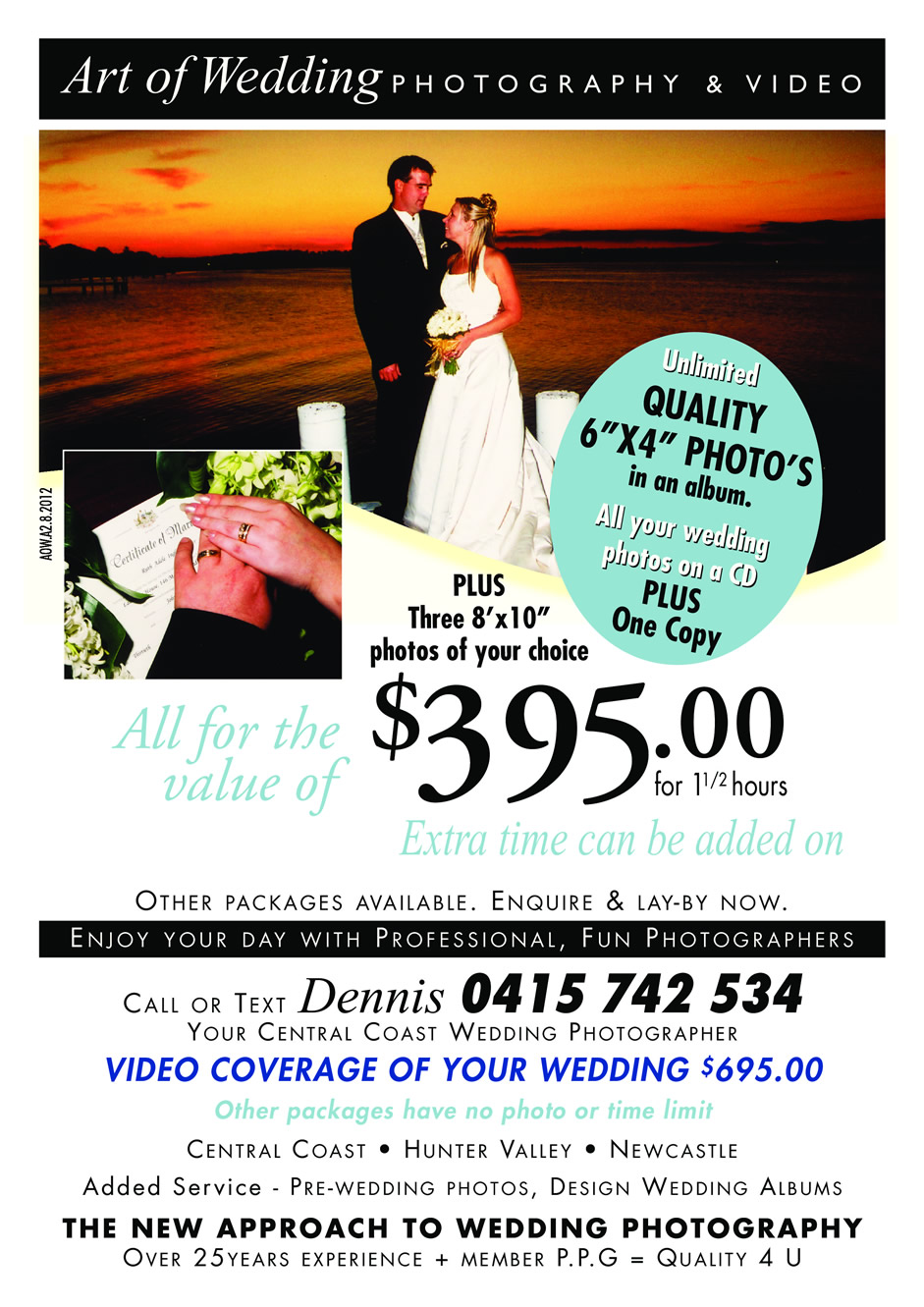 Art of Wedding Photography Flyer Gosford Central Coast - NSW | OBZ Online Business Zone Art of Wedding Photography Gosford Central Coast - NSW | OBZ Online Business Zone