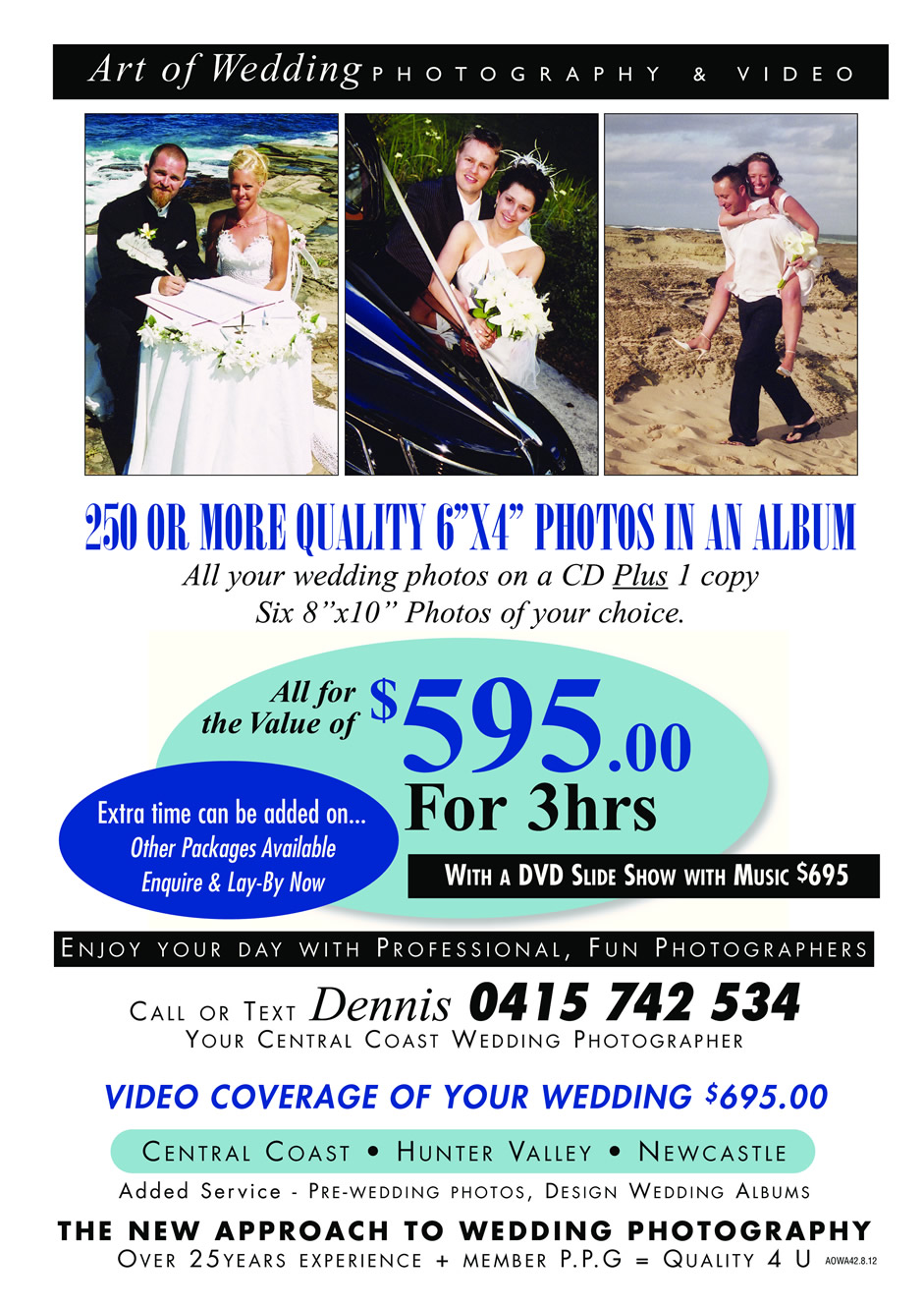 Art of Wedding Photography Flyer Gosford Central Coast - NSW | OBZ Online Business Zone Art of Wedding Photography Gosford Central Coast - NSW | OBZ Online Business Zone
