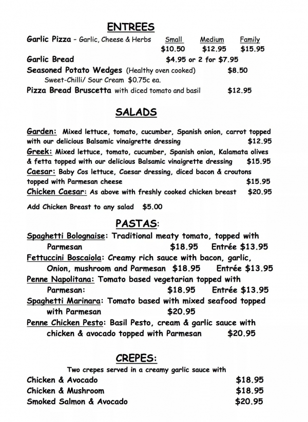 Avoca Beach Pizzeria & Pasta Avoca Beach Central Coast - NSW | OBZ Online Business Zone