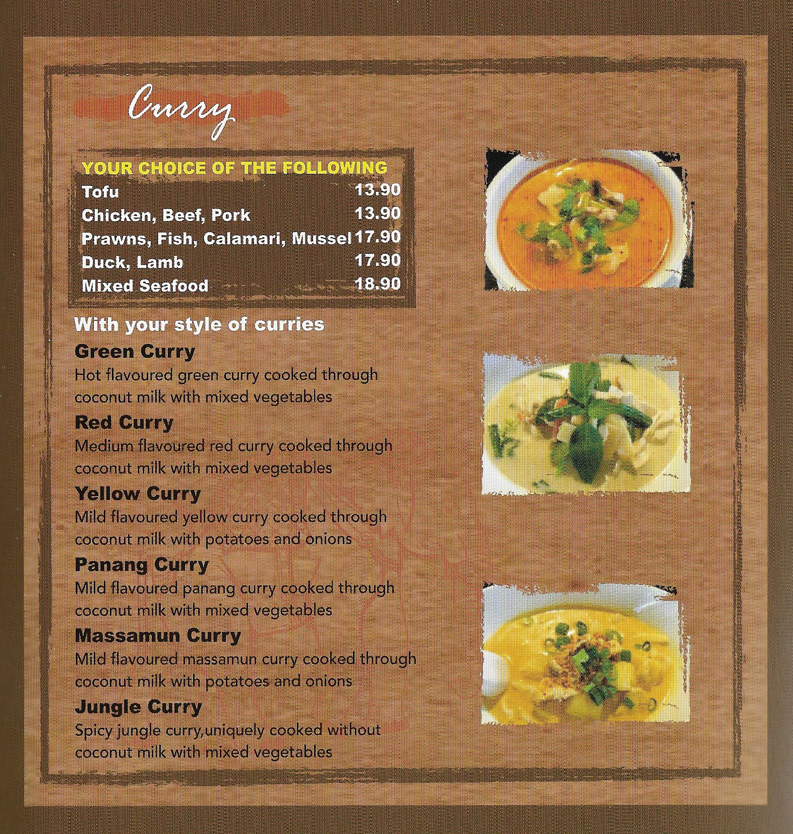 Chang Thai Takeaway Point Clare Central Coast - NSW | OBZ Online Business Zone