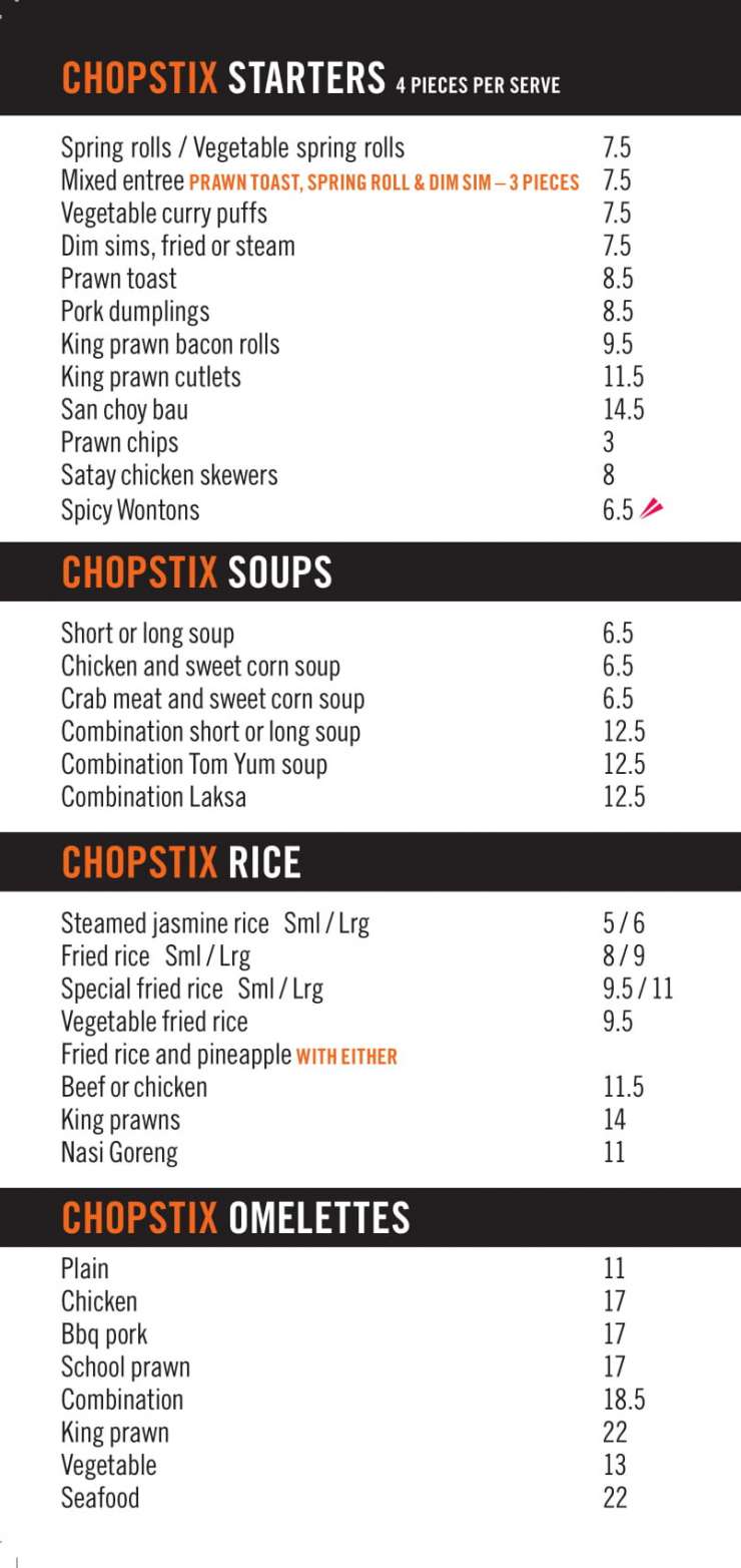 Chopstix Chinese Avoca Beach Central Coast - NSW | OBZ Online Business Zone