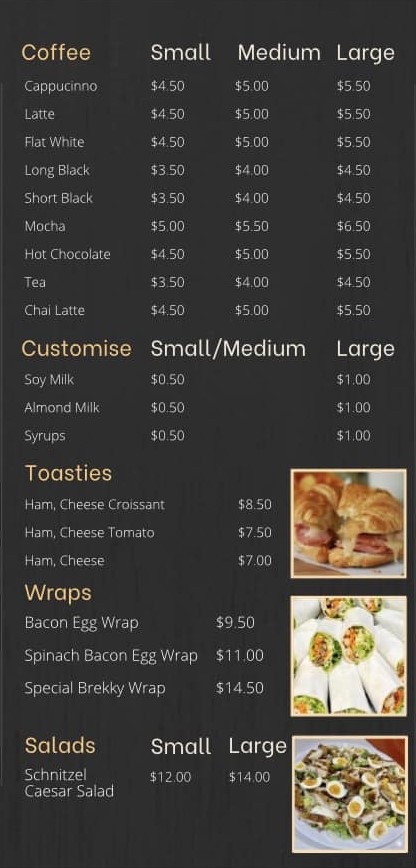 Gosford Bakehouse & Takeaway  West Gosford  Central Coast - NSW | OBZ Online Business Zone