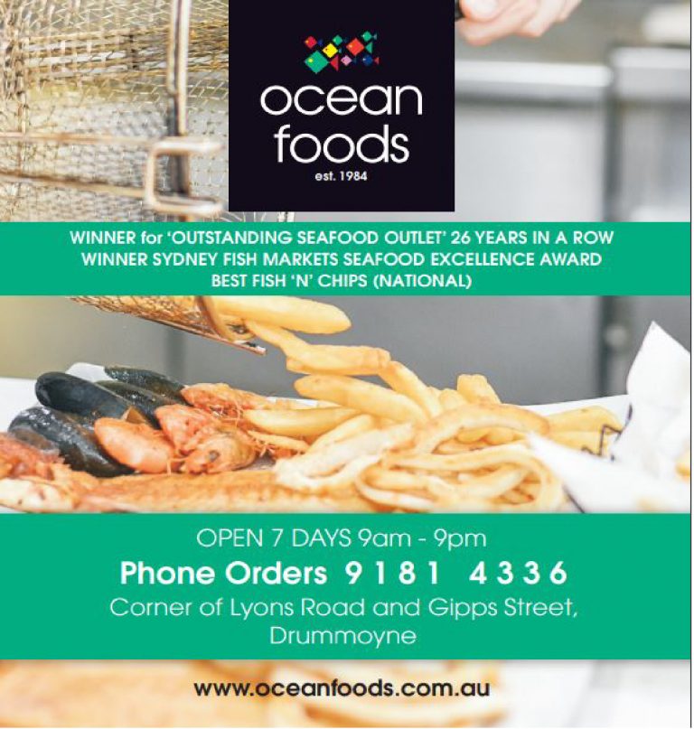 Ocean Foods Seafood Drummoyne Sydney Region - NSW | OBZ Online Business Zone