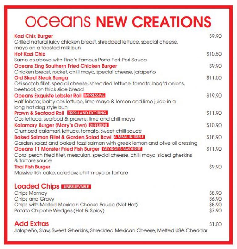 Ocean Foods Seafood Drummoyne Sydney Region - NSW | OBZ Online Business Zone