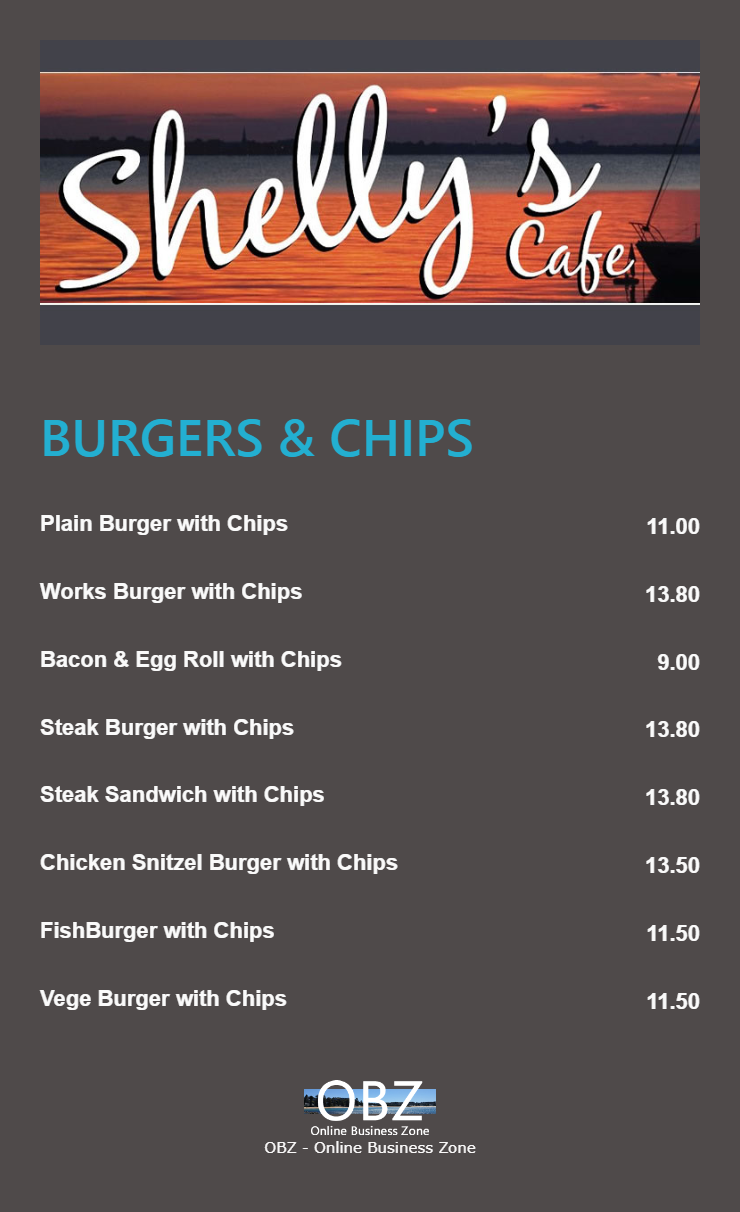 Shelly's Cafe Saratoga Central Coast - NSW | OBZ Online Business Zone