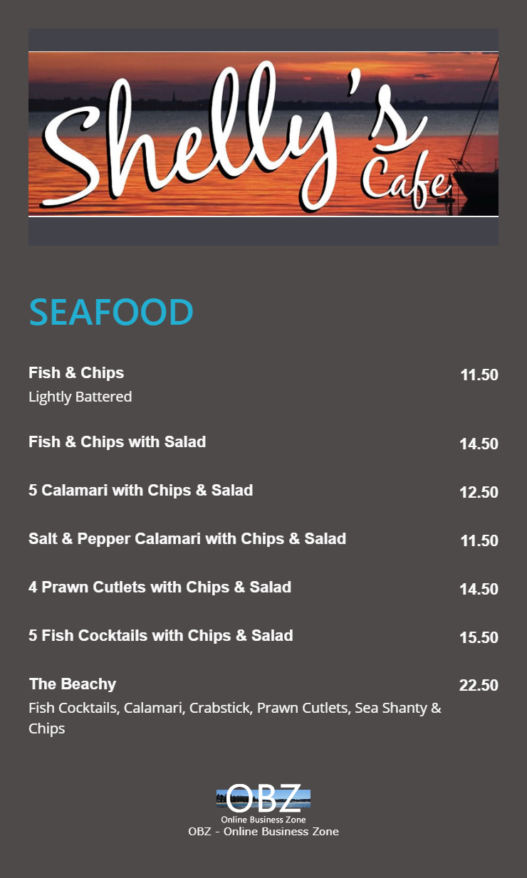 Shelly's Cafe Saratoga Central Coast - NSW | OBZ Online Business Zone