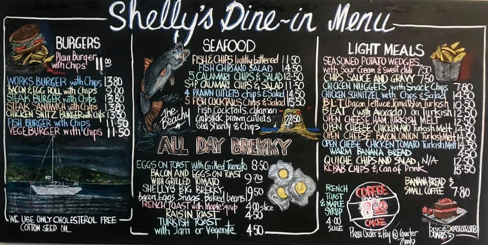 Shelly's Cafe Saratoga Central Coast - NSW | OBZ Online Business Zone